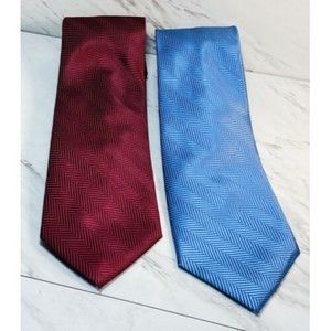 Edwards Classic Men’s Ties (Set Of 2) 58”x4”